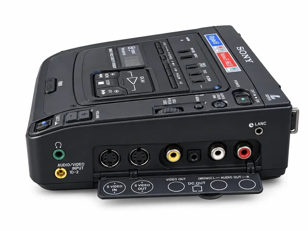 Sony GV-D200 - Side View